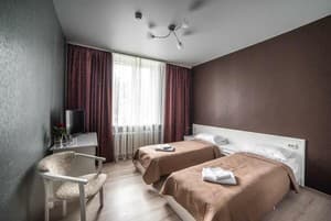 Отель Sergeev Hotel. Стандарт двухместный с 2 односпальными кроватями 1